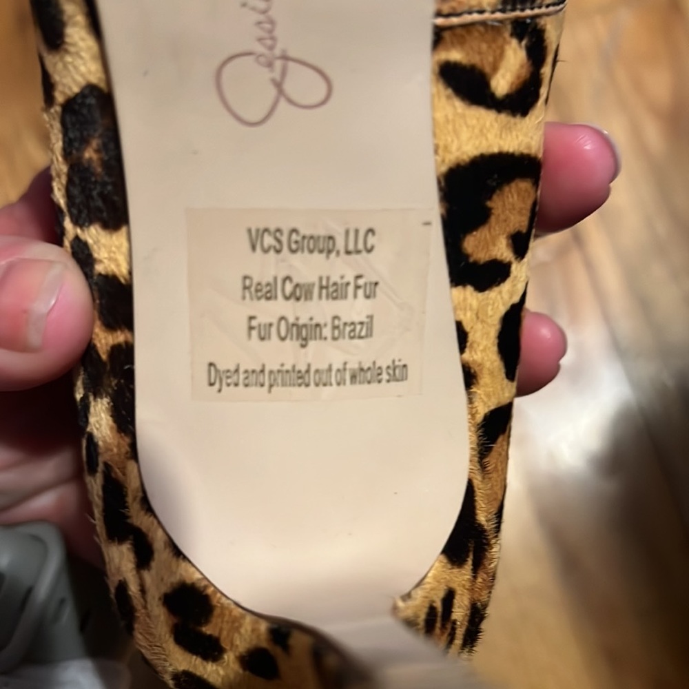 Jessica Simpson Leopard Heels - Picture 6 of 6